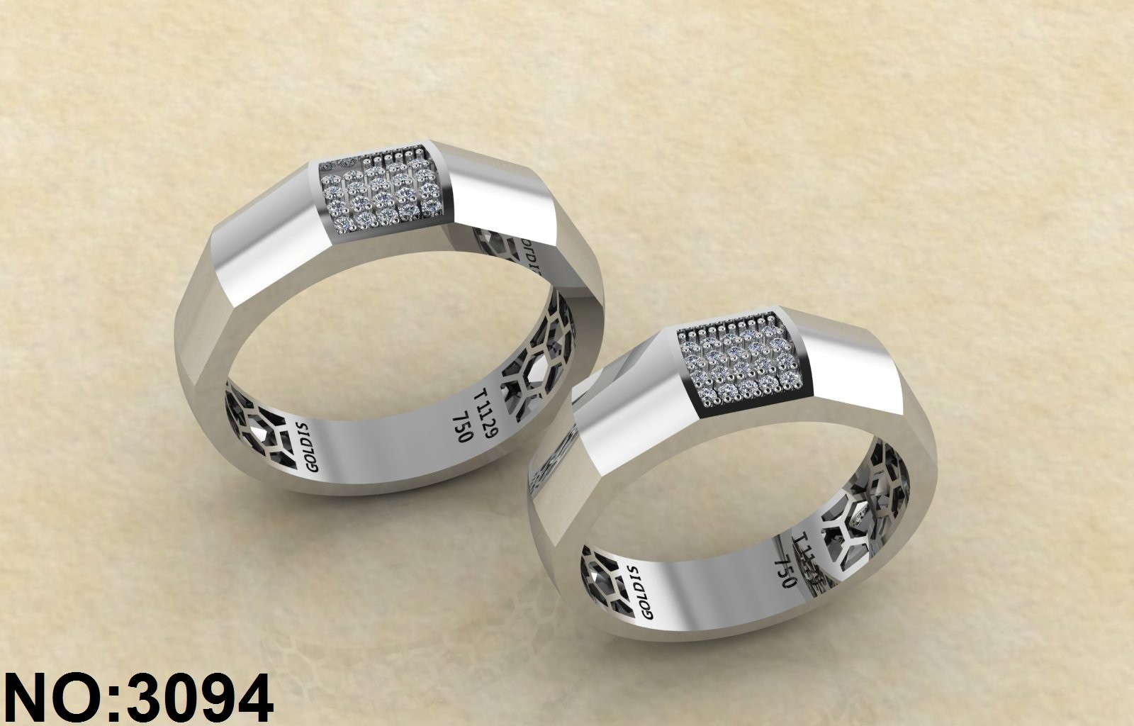 حلقه ازدواج کد 3094