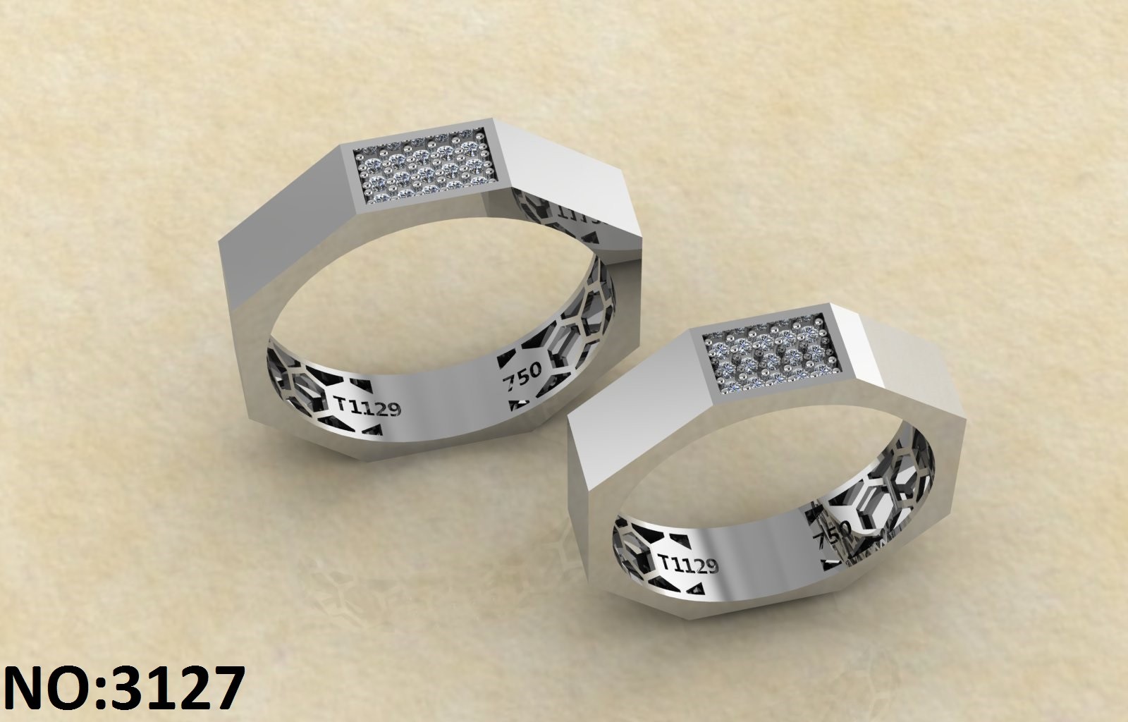 حلقه ازدواج کد 3127