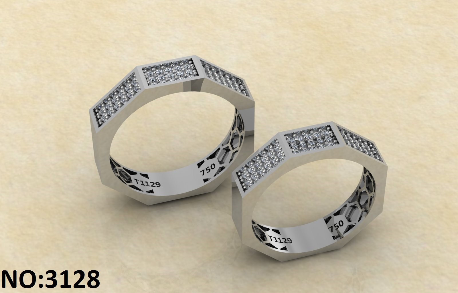 حلقه ازدواج کد 3128