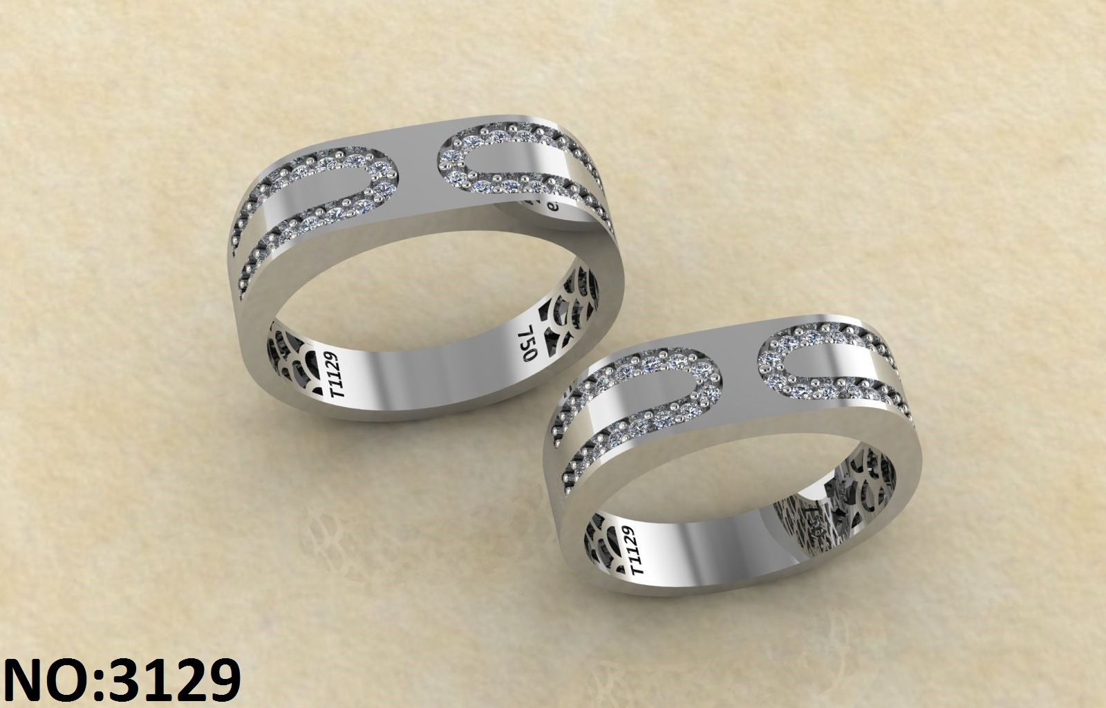 حلقه ازدواج کد 3129