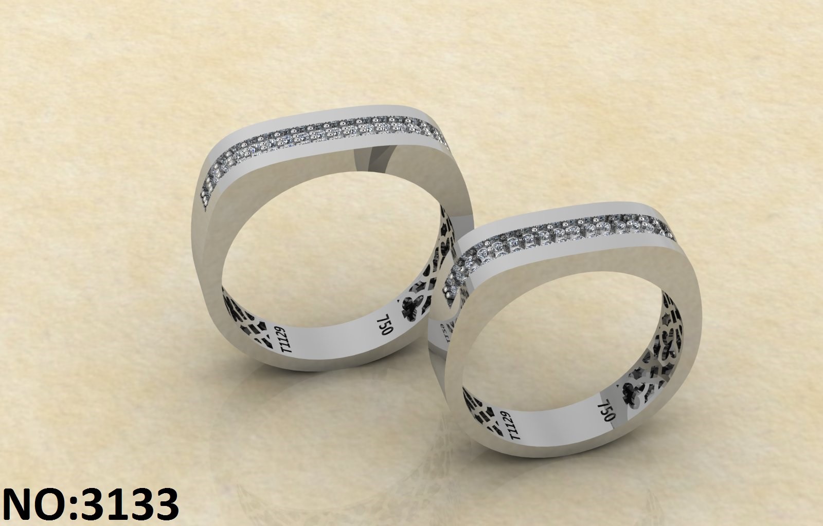 حلقه ازدواج کد 3133