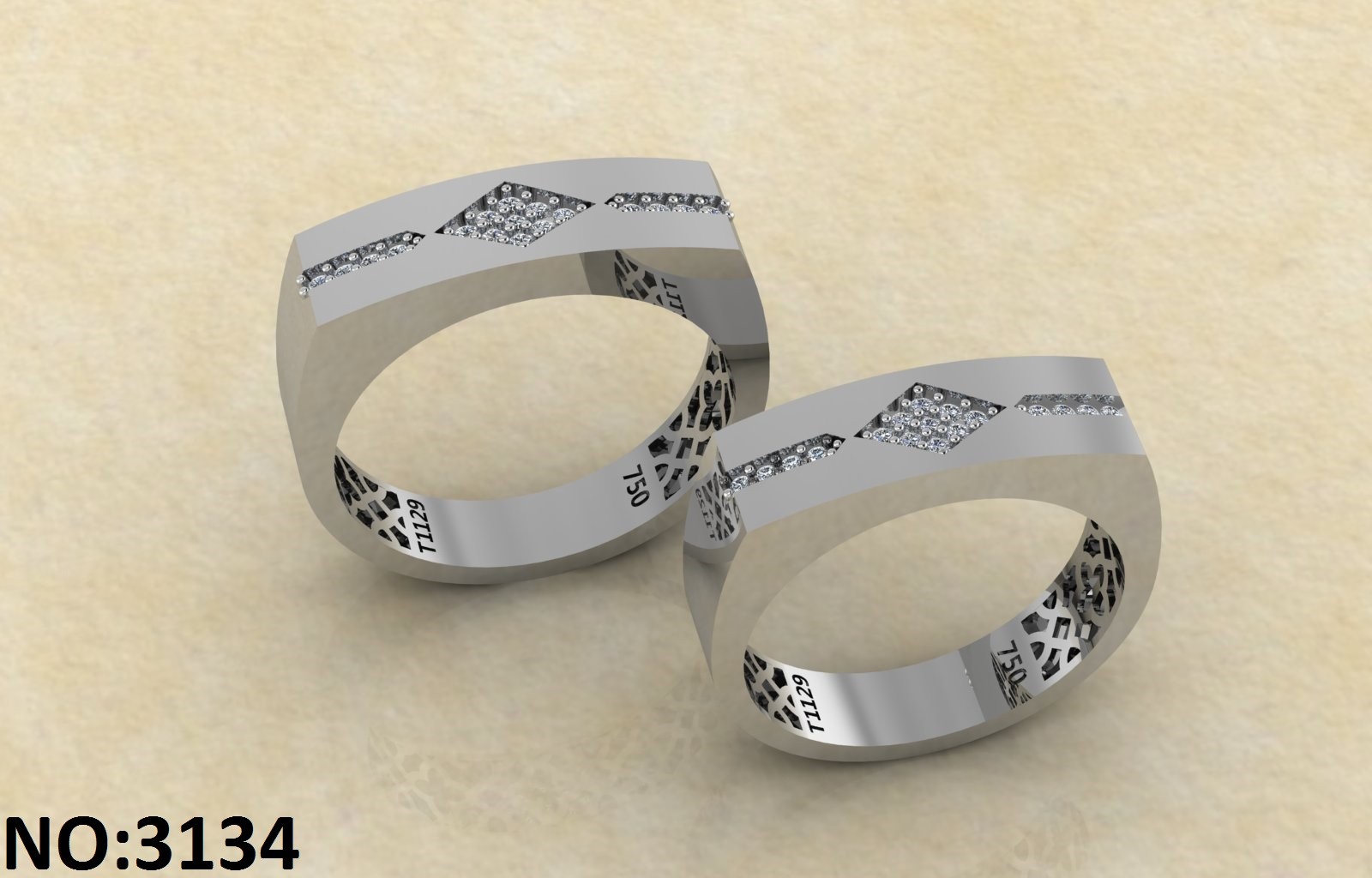 حلقه ازدواج کد 3134