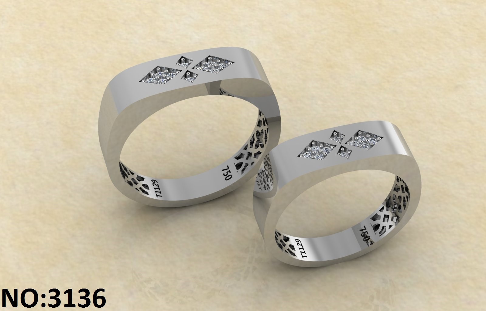 حلقه ازدواج کد 3136