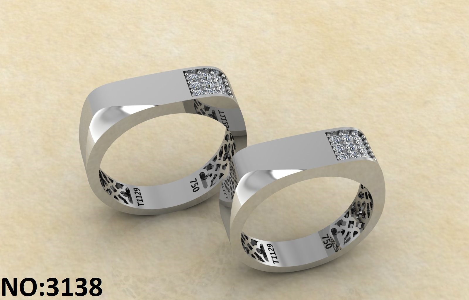 حلقه ازدواج کد 3138