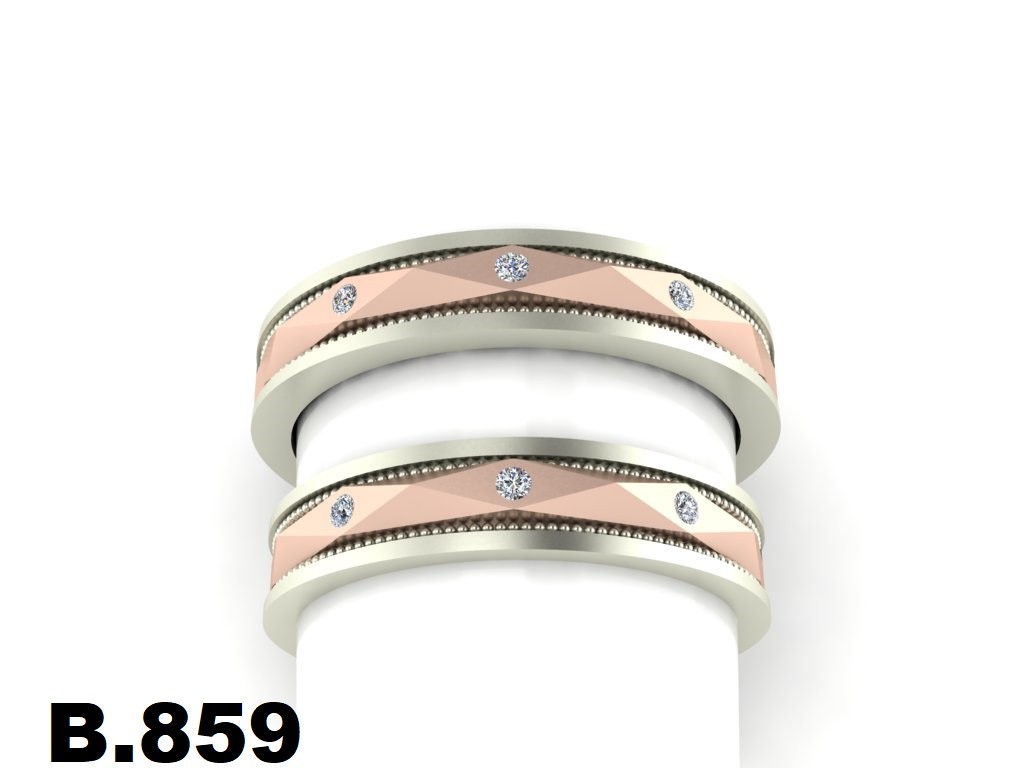 حلقه ازدواج کد B 859