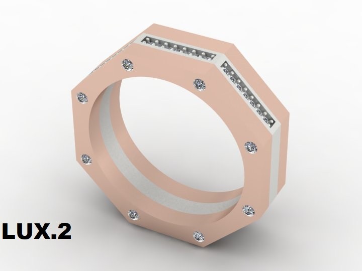 حلقه ازدواج کد: LUX 02