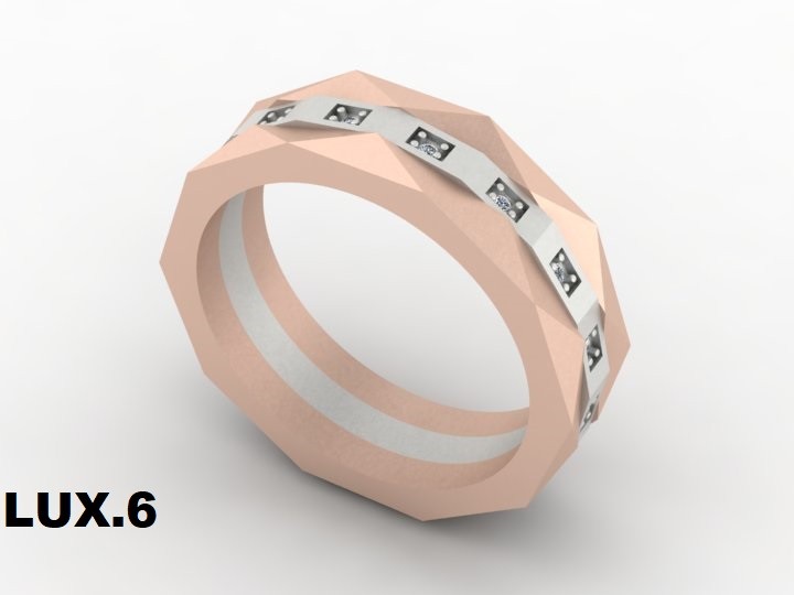 حلقه ازدواج کد: LUX 06