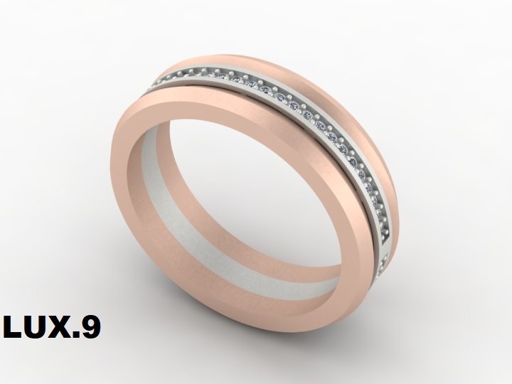 حلقه ازدواج کد: LUX 09