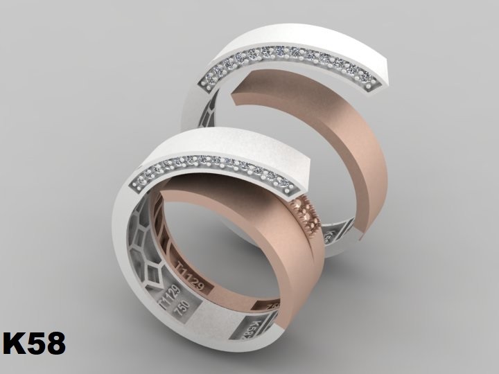 حلقه ازدواج کد: MK 58