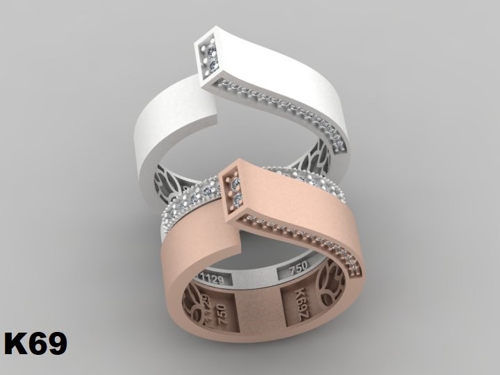 حلقه ازدواج کد: MK 69