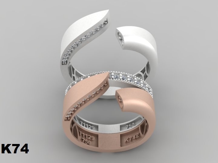 حلقه ازدواج کد: MK 74