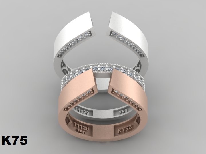 حلقه ازدواج کد: MK 75