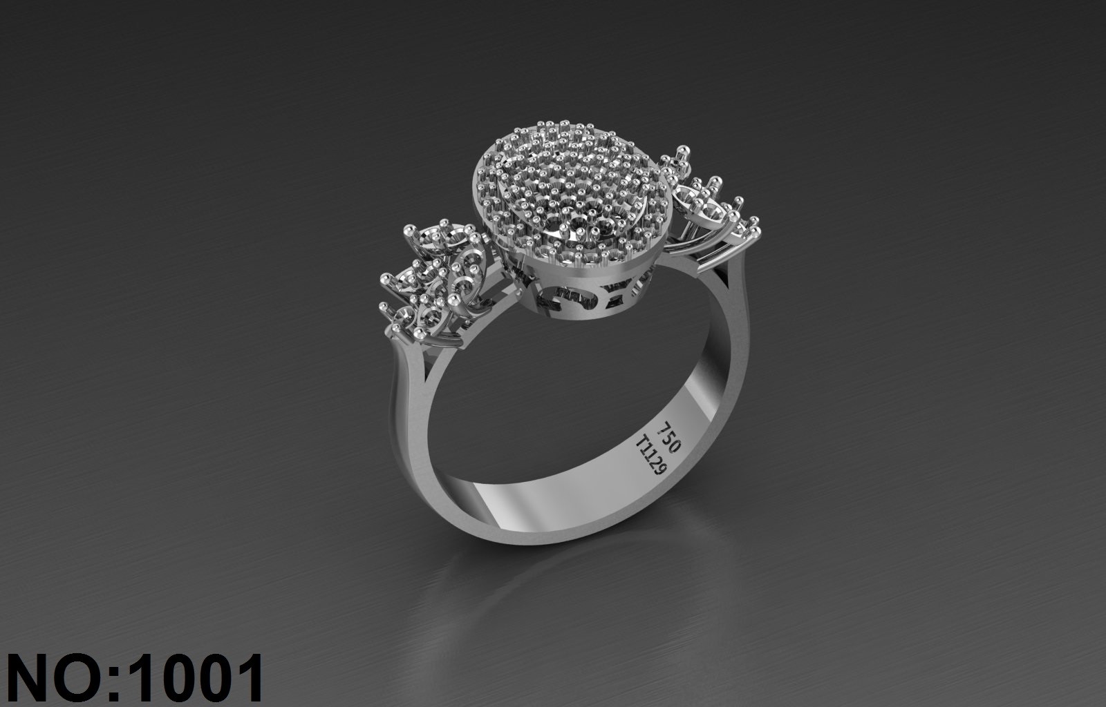 انگشتر زنانه کد ۱۰۰۱