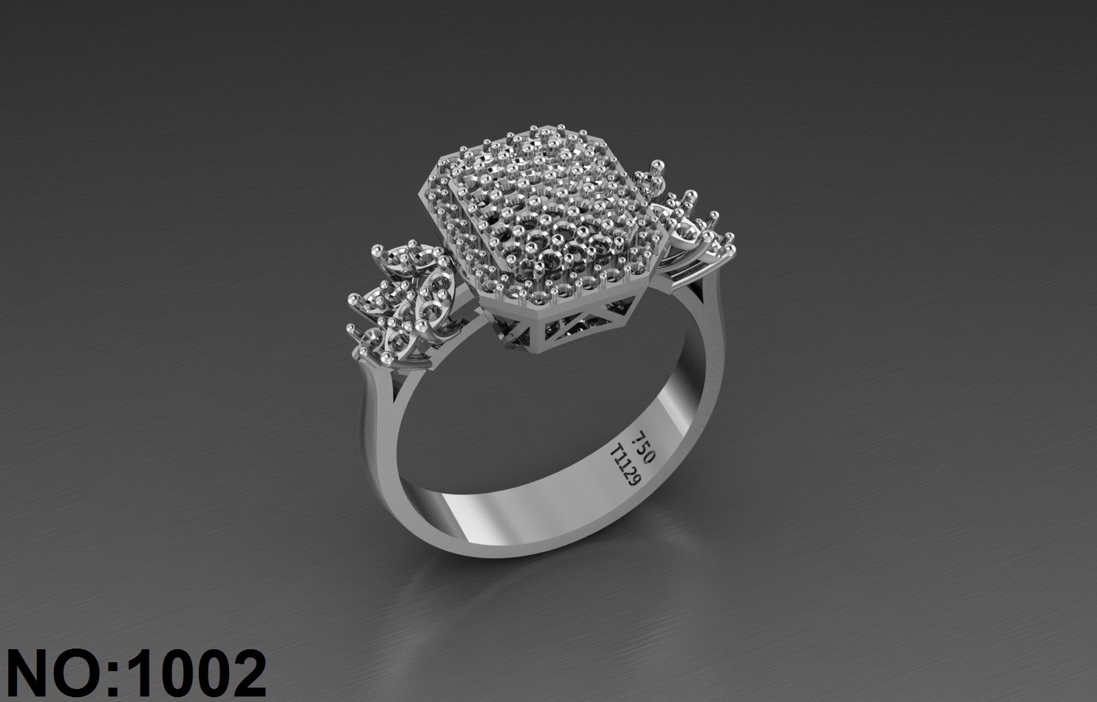 انگشتر زنانه کد ۱۰۰۲