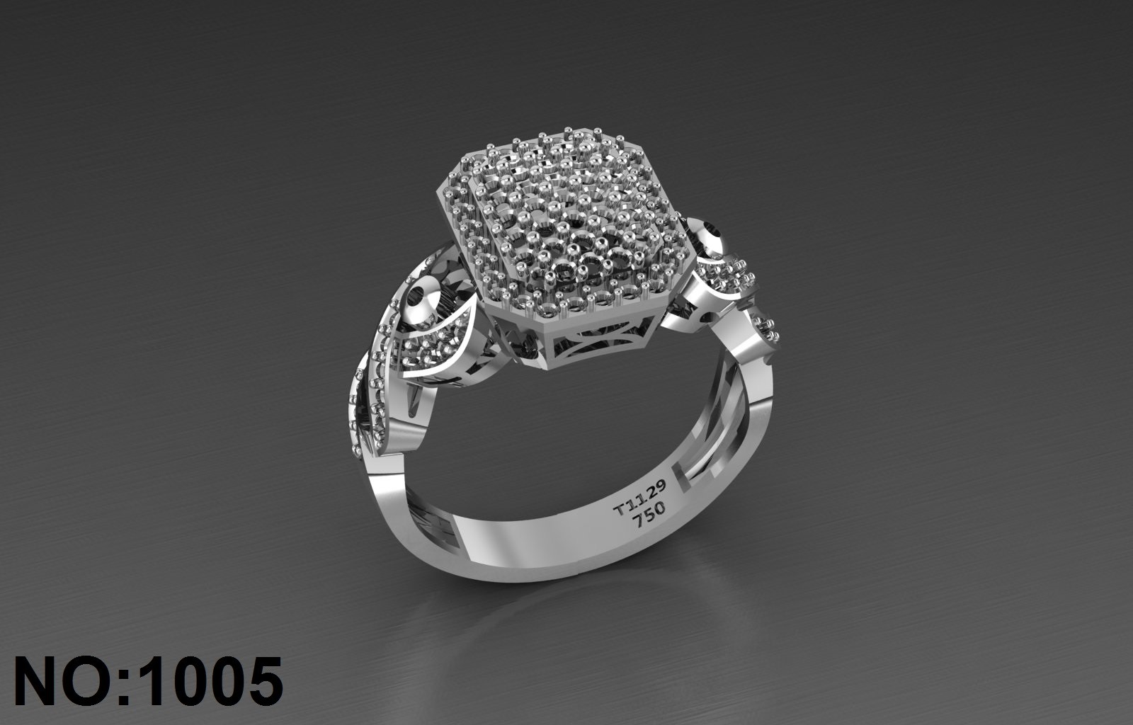 انگشتر زنانه کد ۱۰۰۵