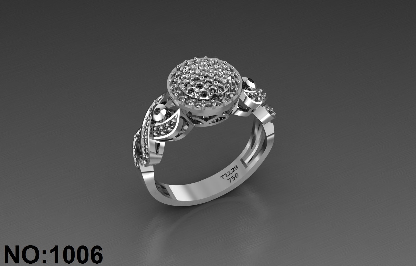 انگشتر زنانه کد ۱۰۰۶