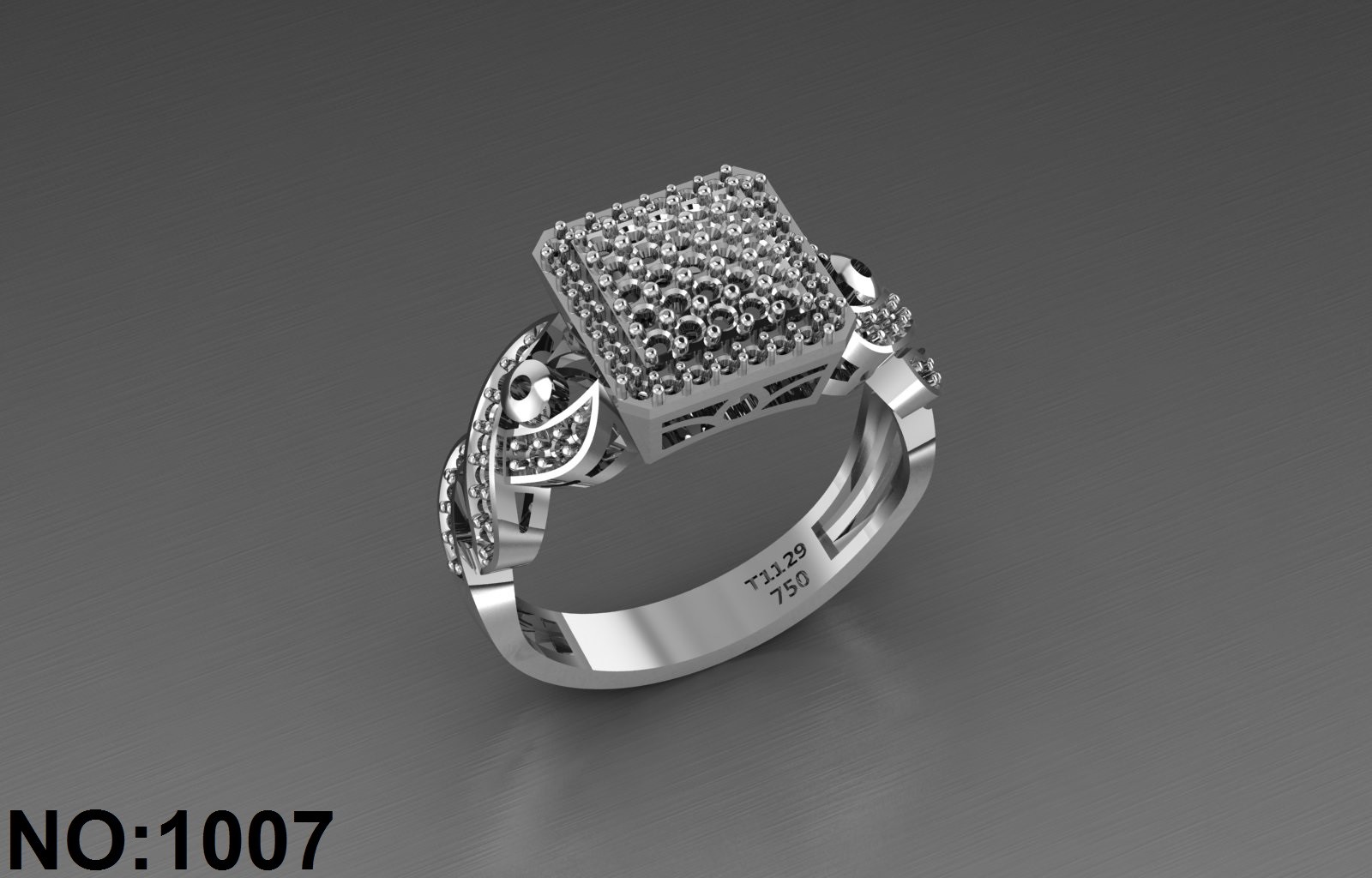 انگشتر زنانه کد ۱۰۰۷