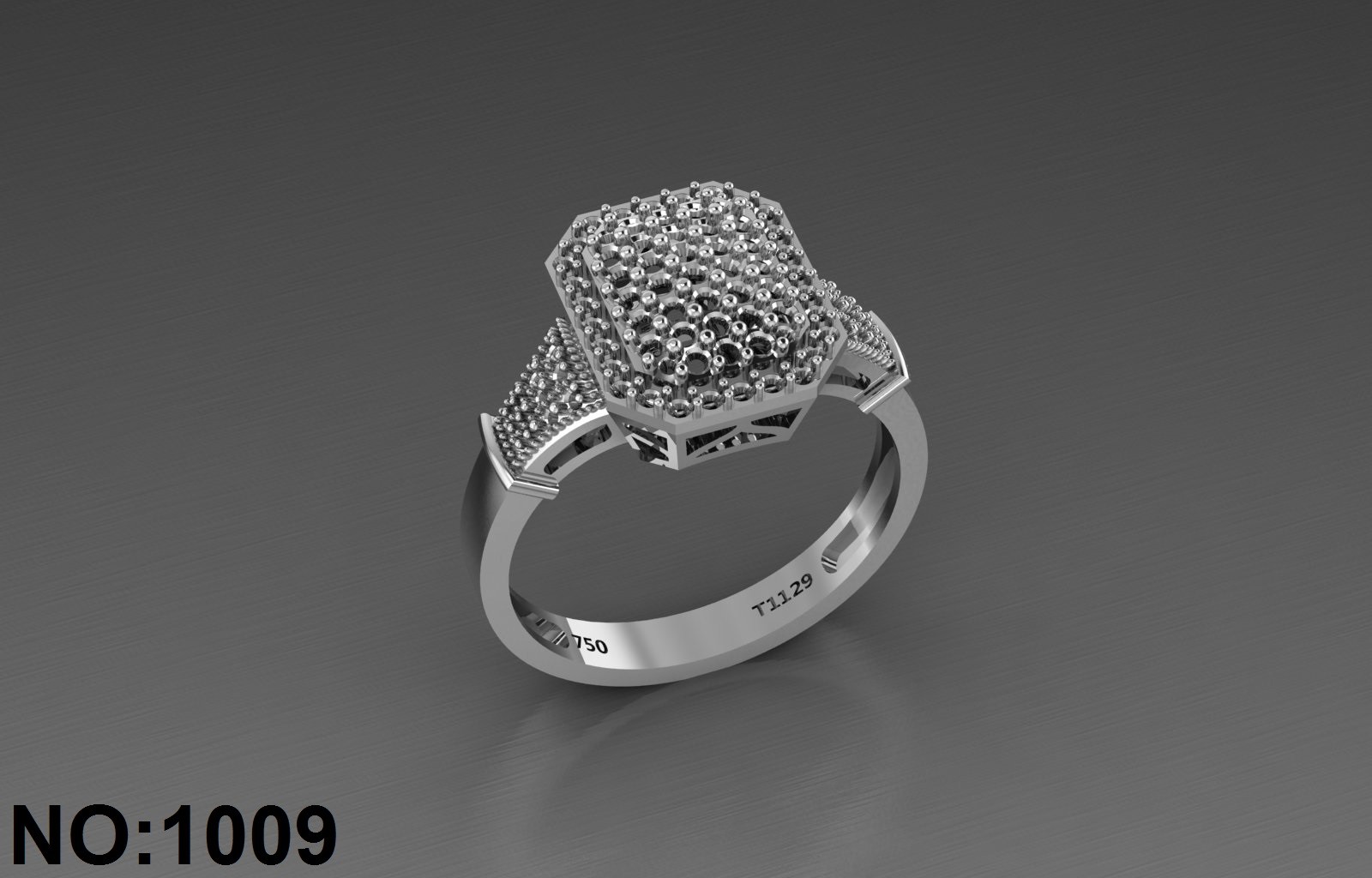 انگشتر زنانه کد ۱۰۰۹