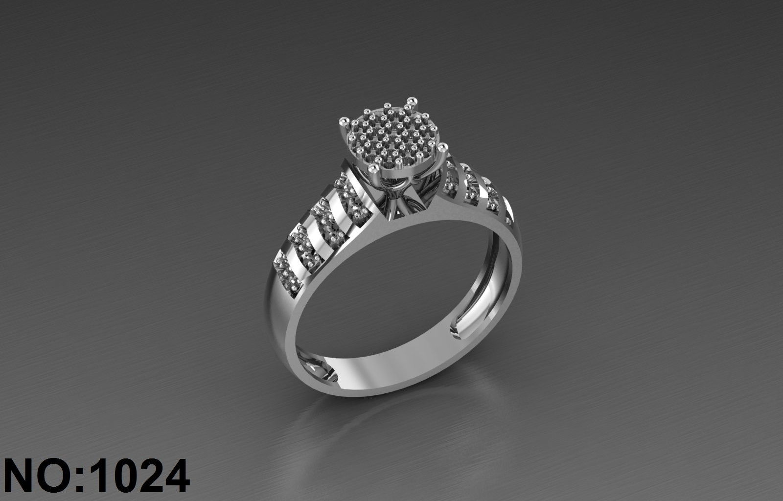 انگشتر زنانه کد 1024 - 1029