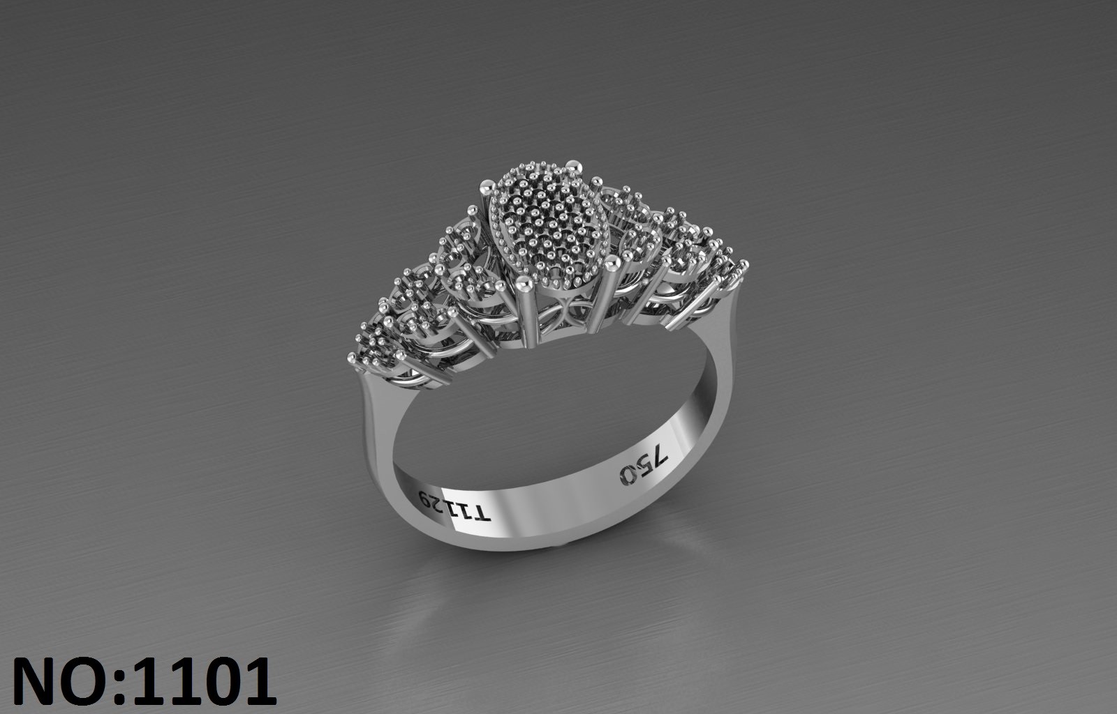 انگشتر زنانه کد 1101