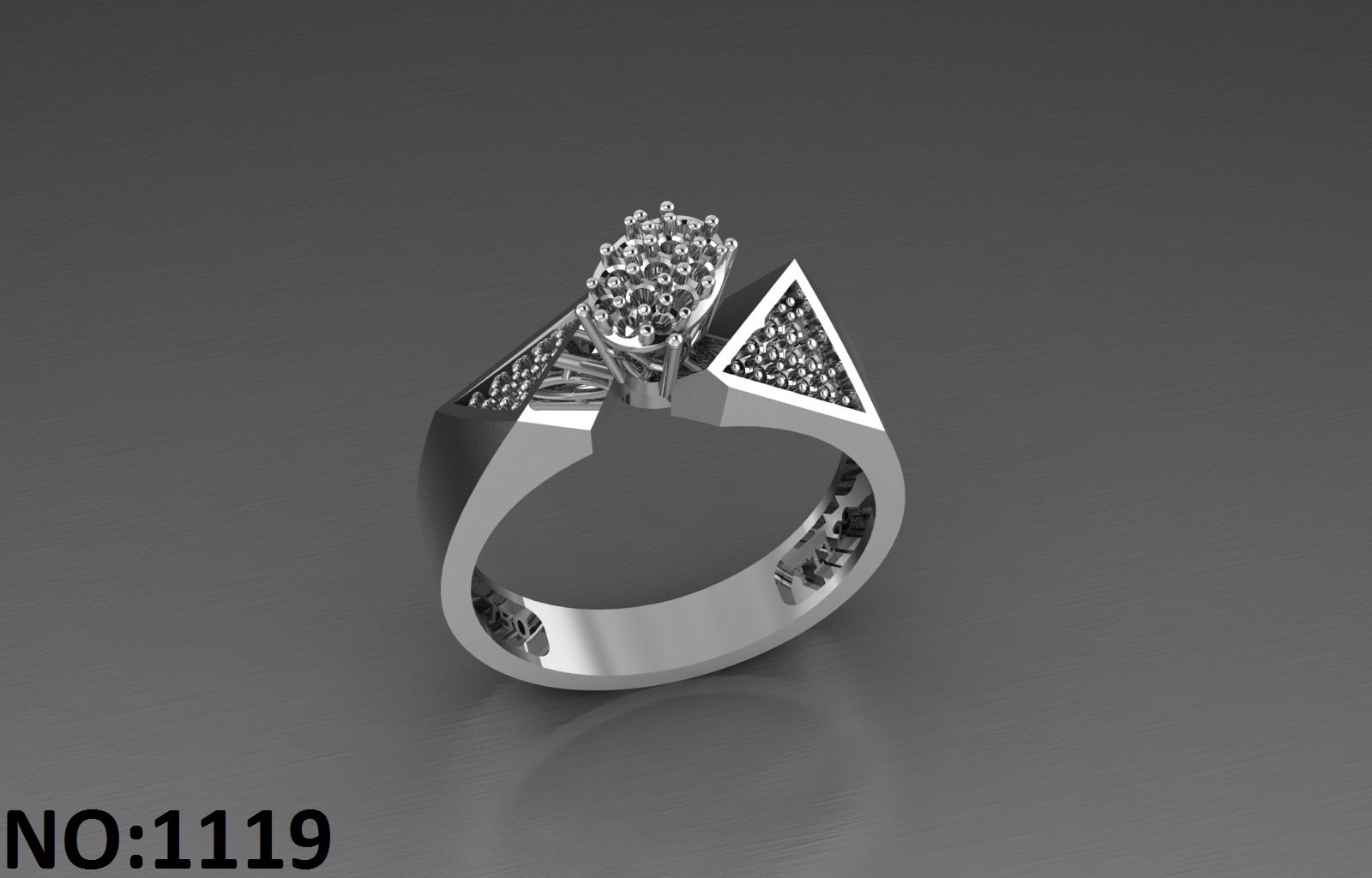 انگشتر زنانه کد 1118 - 1123