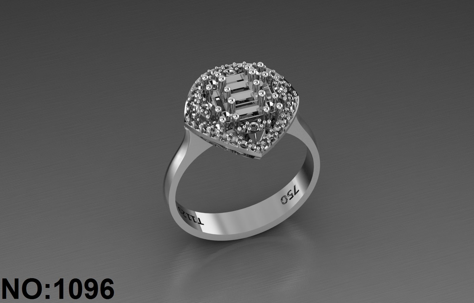 انگشتر زنانه کد 1096