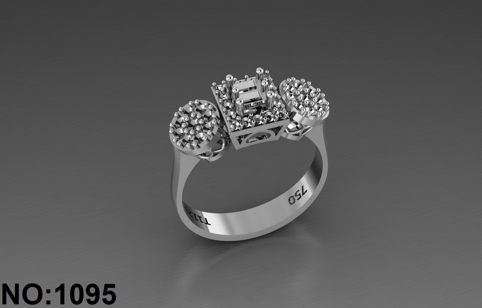 انگشتر زنانه کد 1095