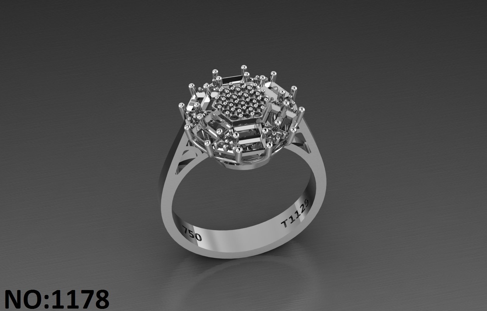 انگشتر زنانه کد 1178