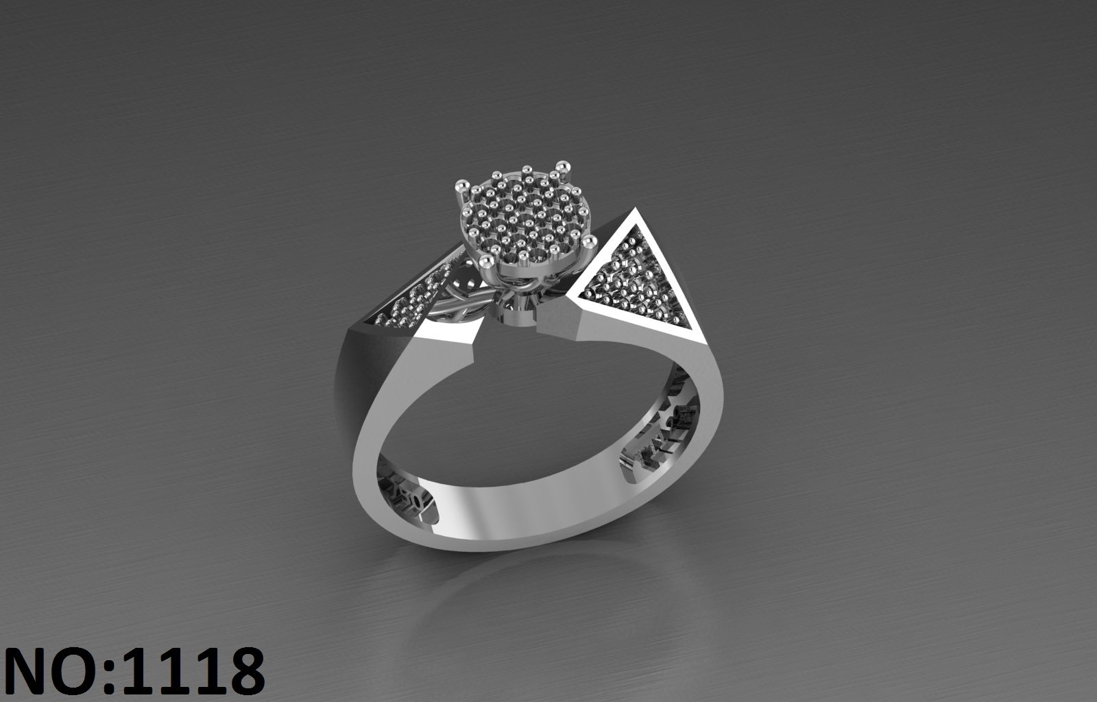 انگشتر زنانه کد 1118 - 1123