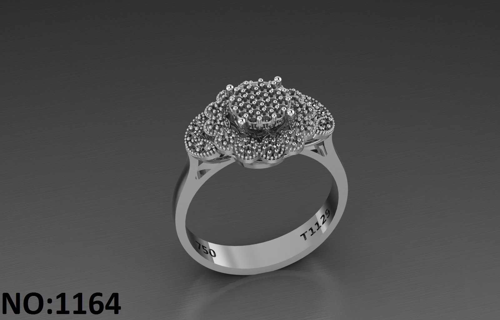 انگشتر زنانه کد 1164 - 1167