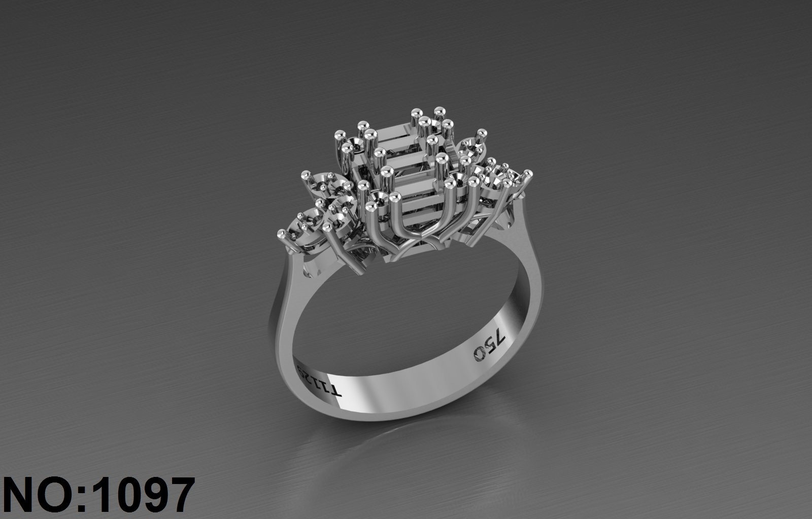 انگشتر زنانه کد 1097