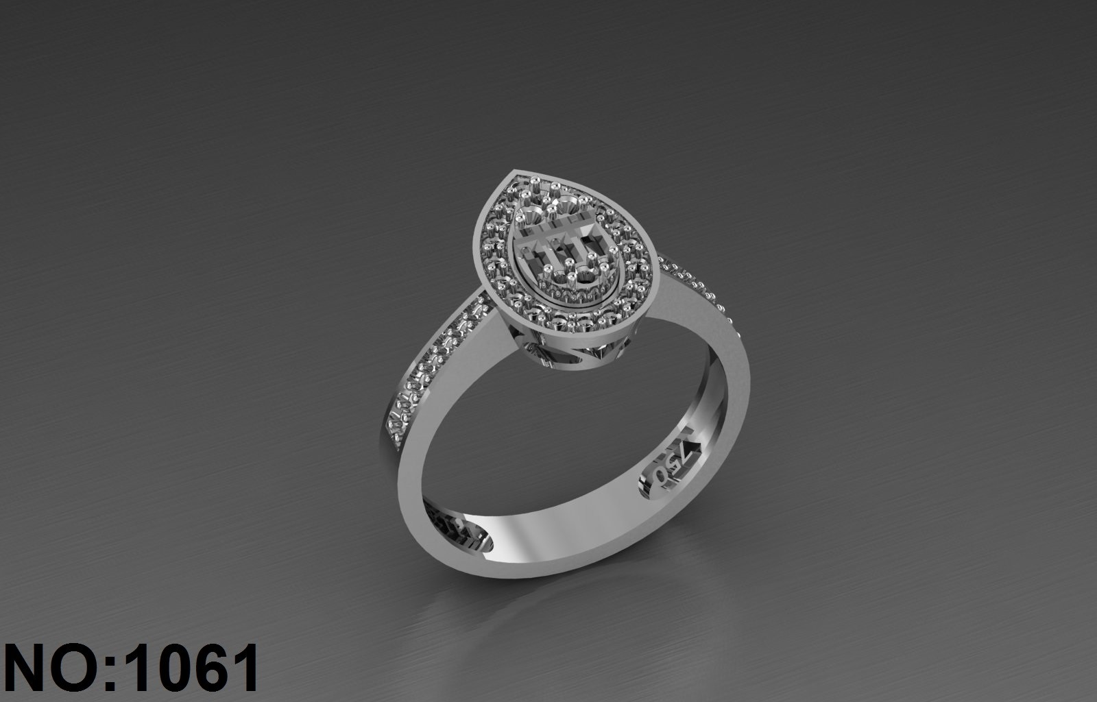 انگشتر زنانه کد 1061