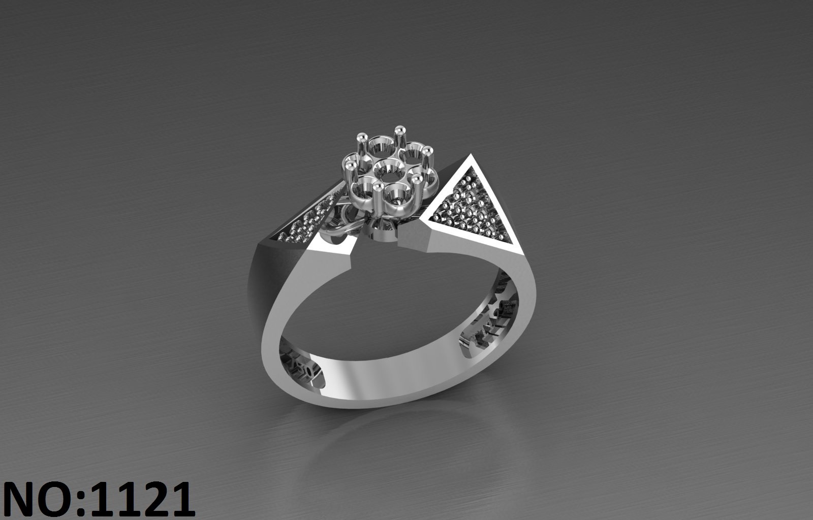 انگشتر زنانه کد 1118 - 1123