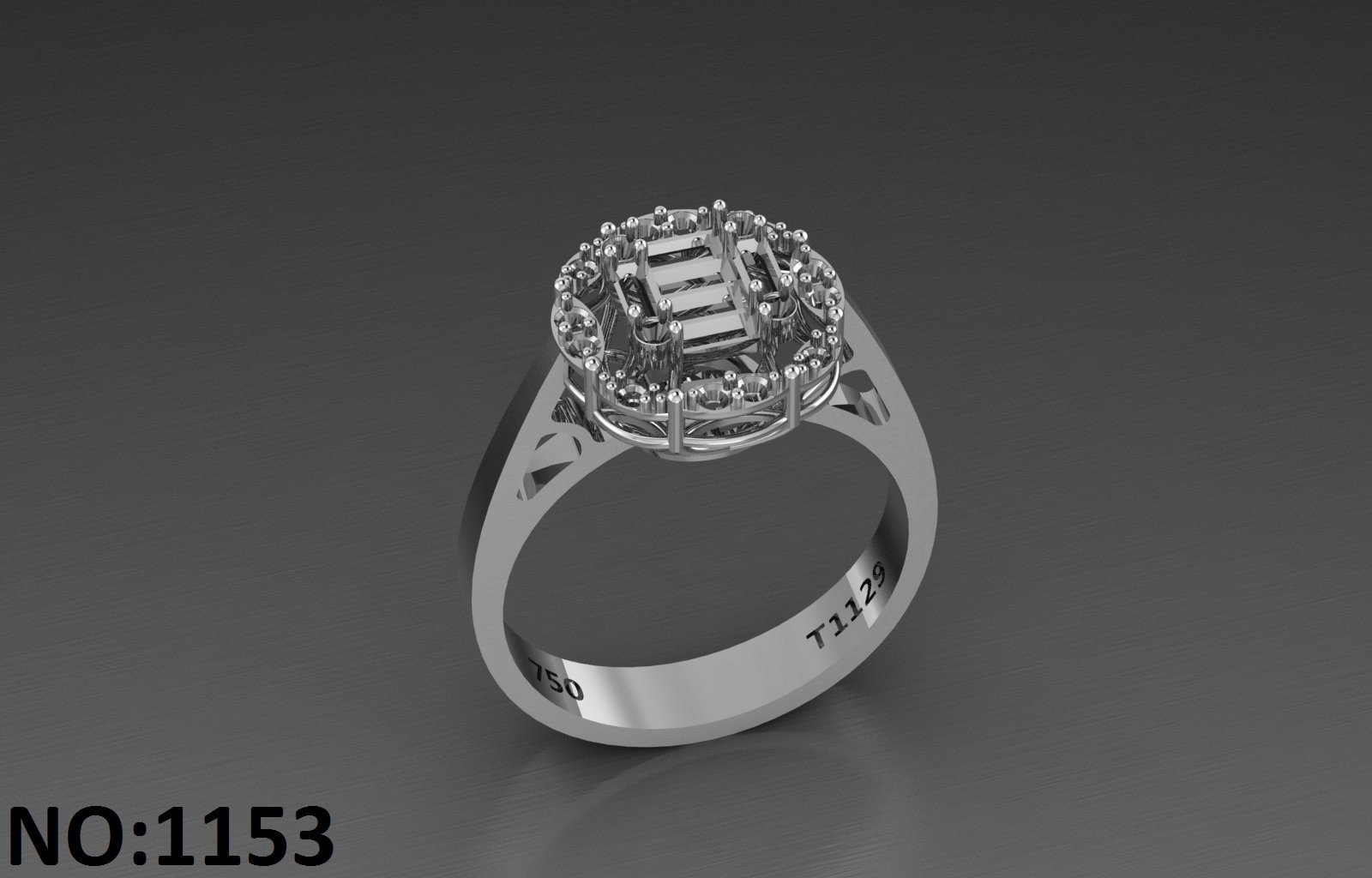 انگشتر زنانه کد 1153