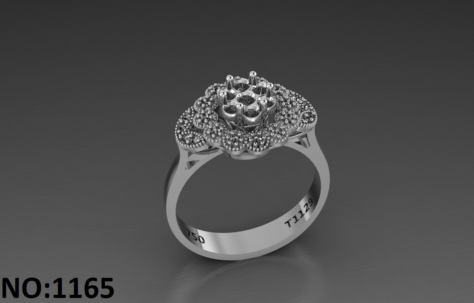 انگشتر زنانه کد 1164 - 1167