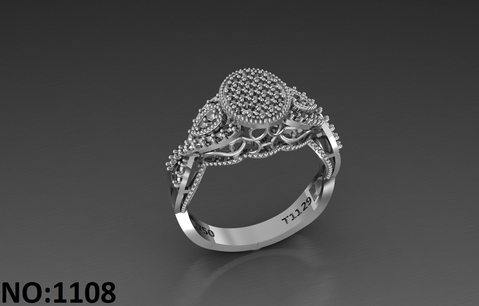 انگشتر زنانه کد 1108